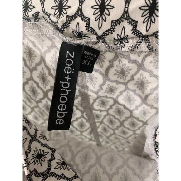 Zoe + Phoebe Diamond Design Capris. Size Xl. B23 - Picture 3 of 3